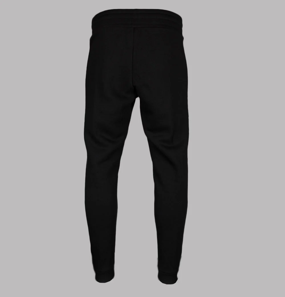 EA7 Two Tone Graphic Logo Joggers Black - Image 3