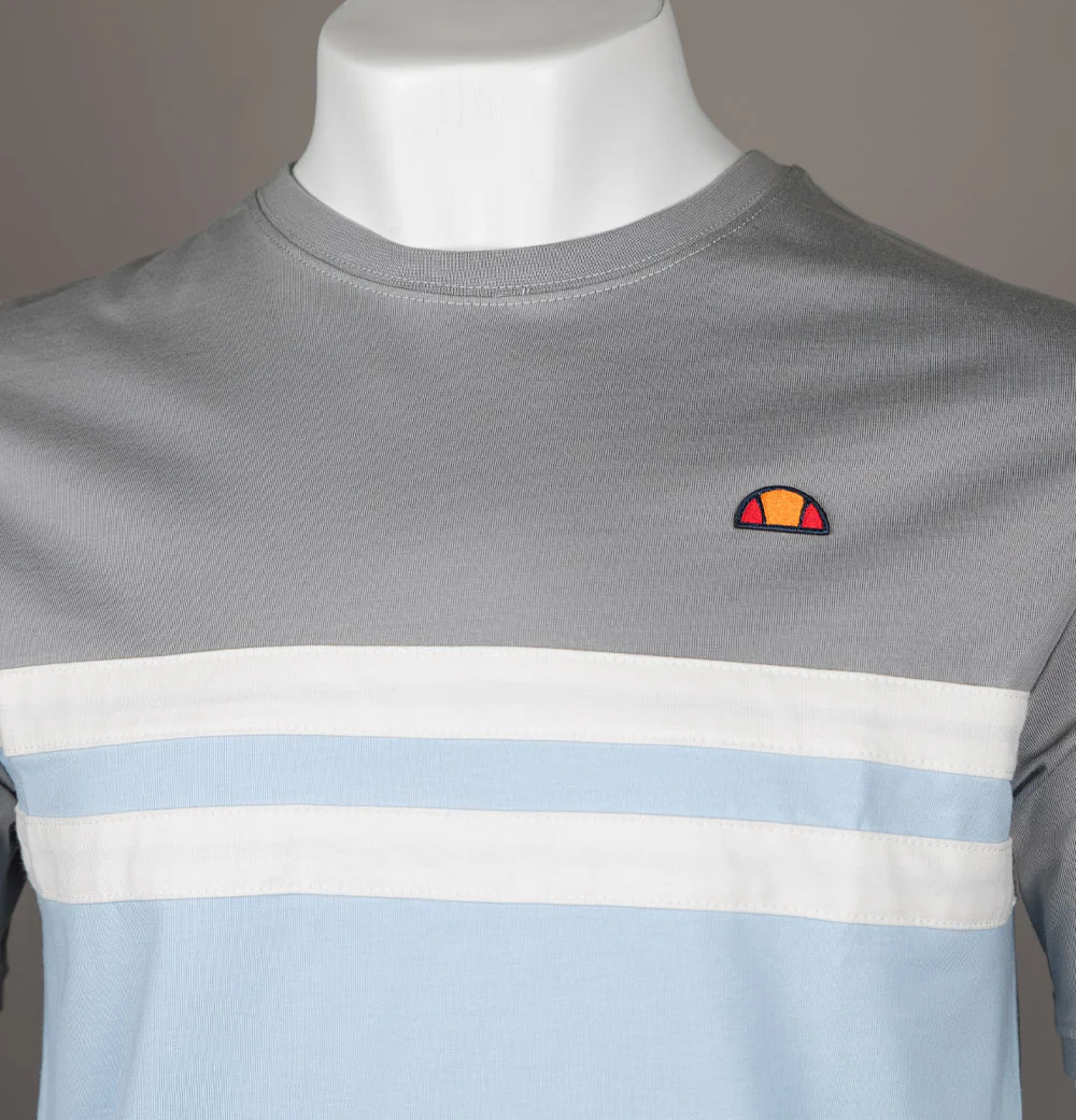 Ellesse Atrei T-Shirt Grey/Multi - Image 3