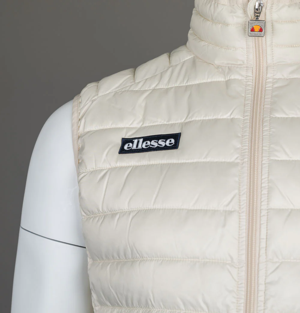Ellesse Bardy Gilet Off White - Image 4
