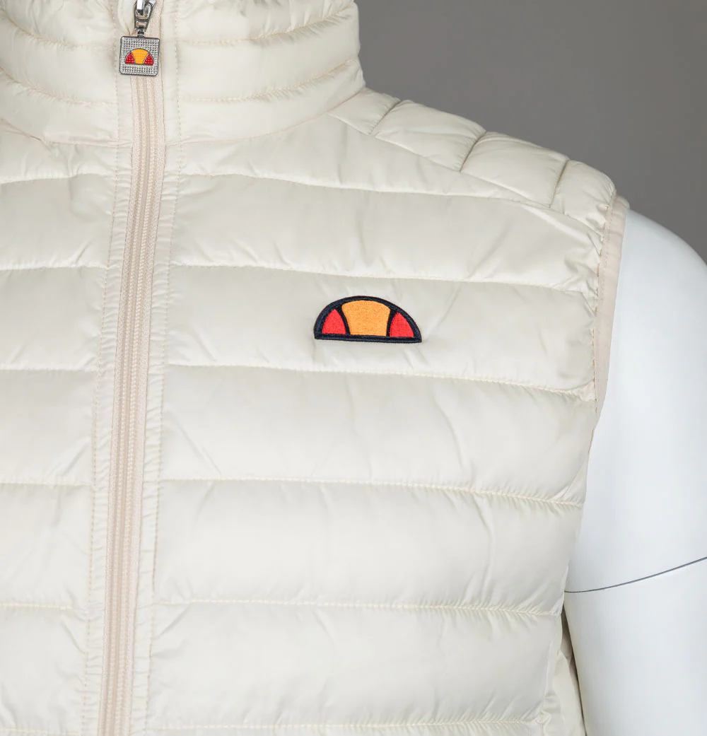 Ellesse Bardy Gilet Off White - Image 5