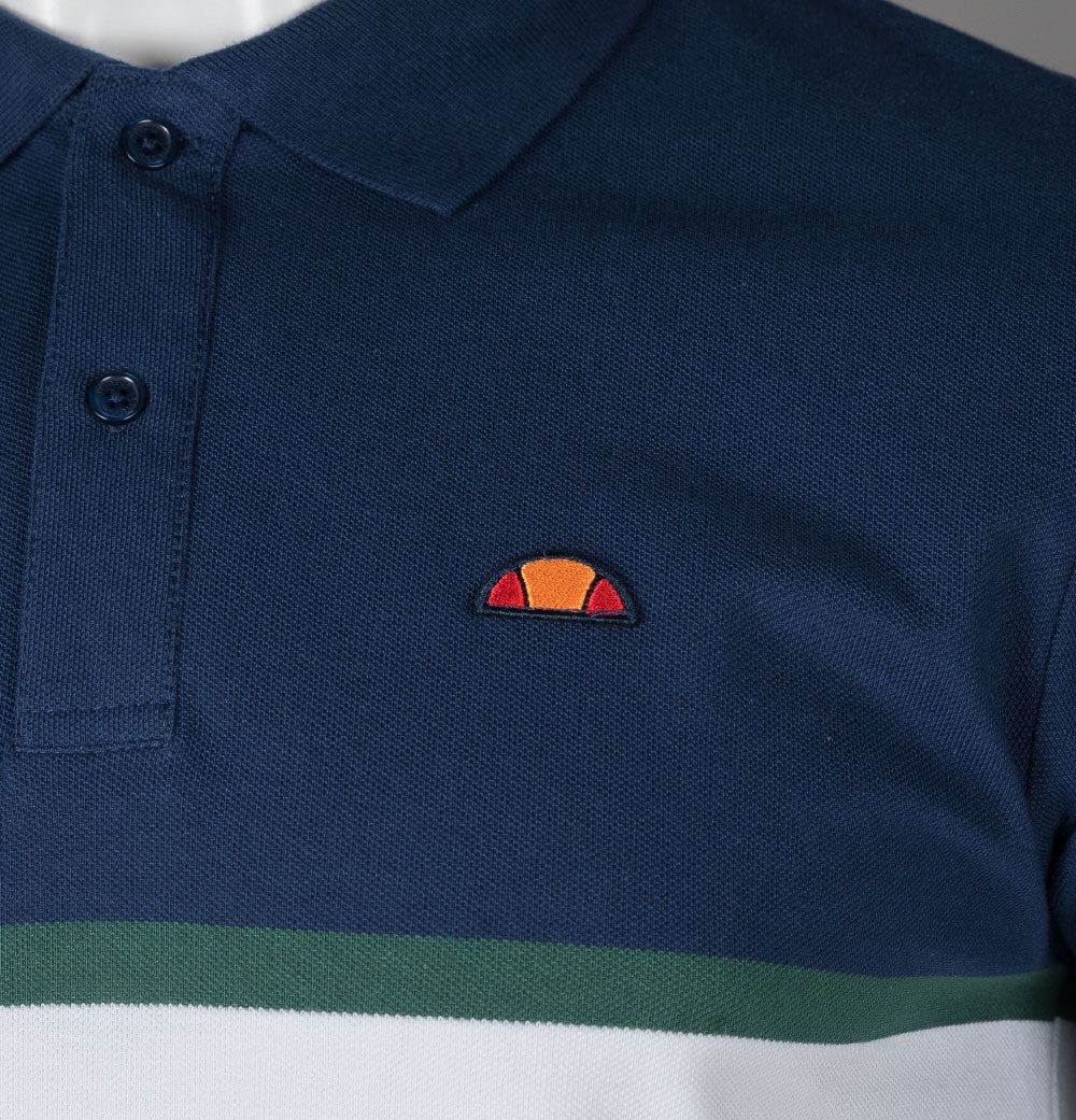 Ellesse Capello Polo Shirt Navy - Image 4
