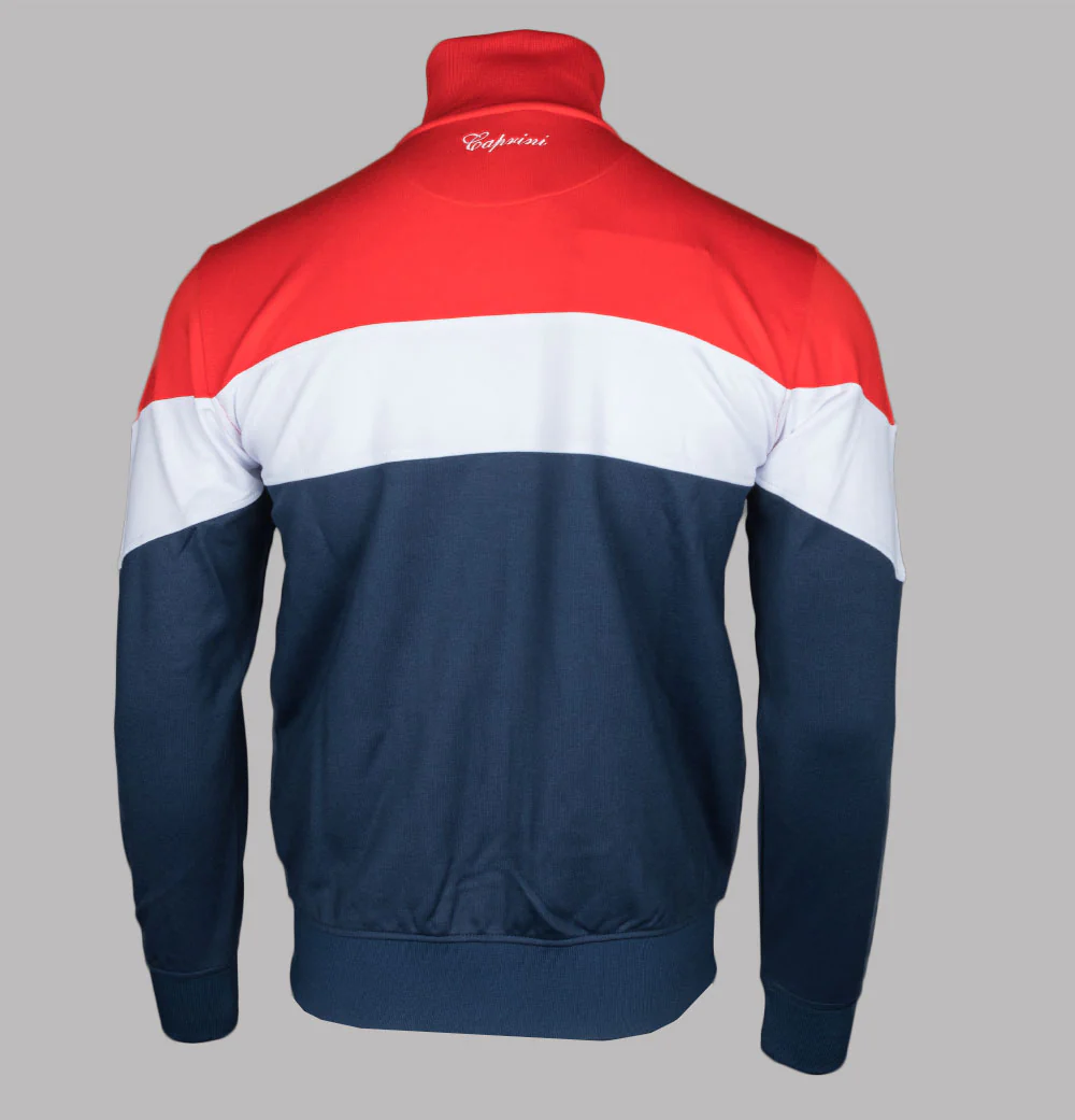 Ellesse Caprini Track Top Red/Navy/White - Image 2