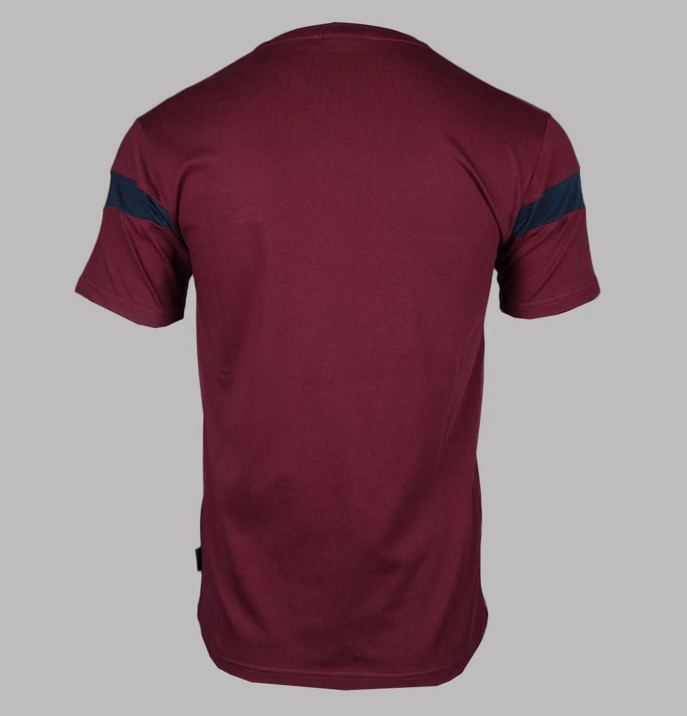 Ellesse Caserio T-Shirt Burgundy - Image 2