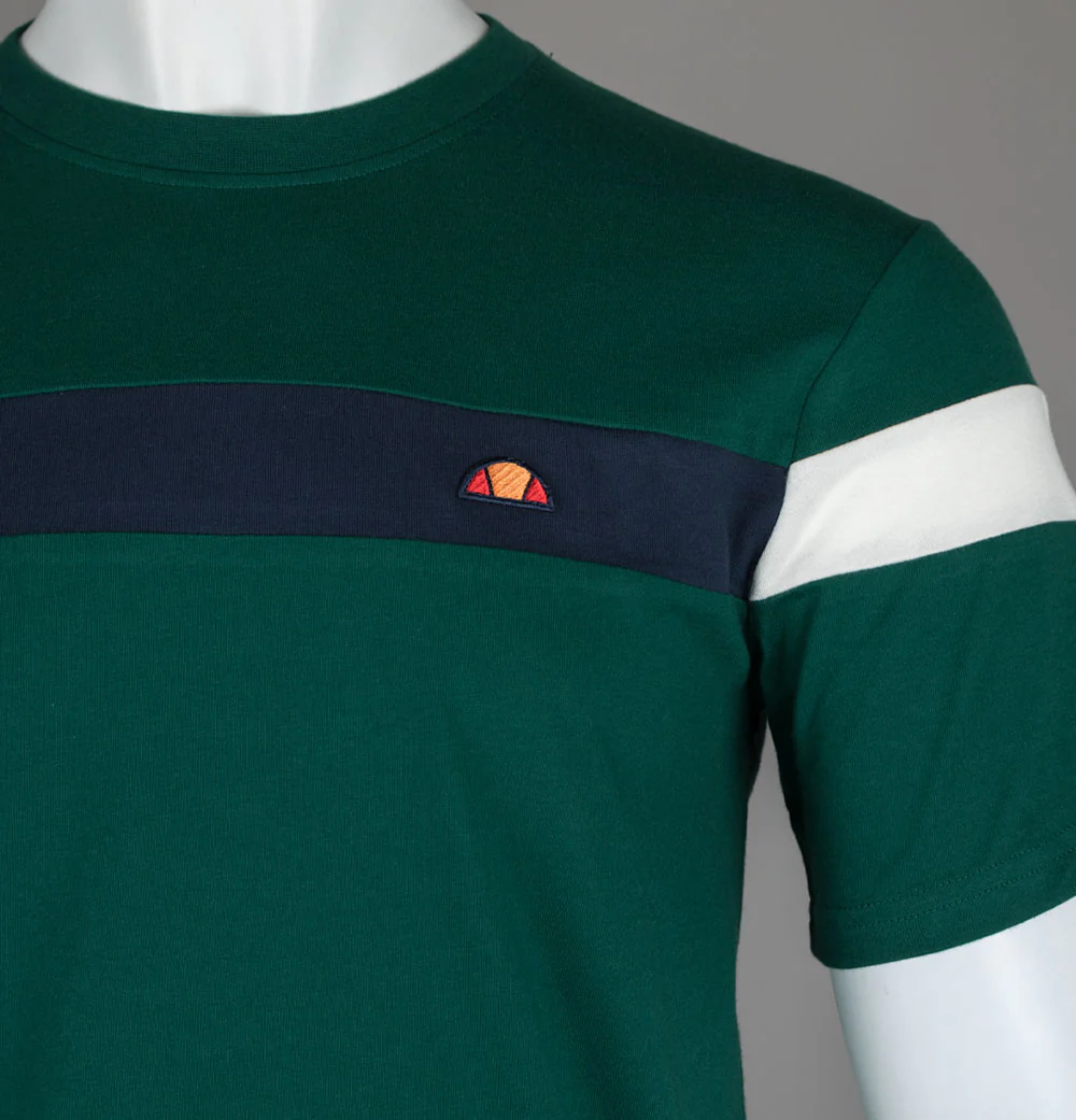 Ellesse Caserio T-Shirt Dark Green - Image 3