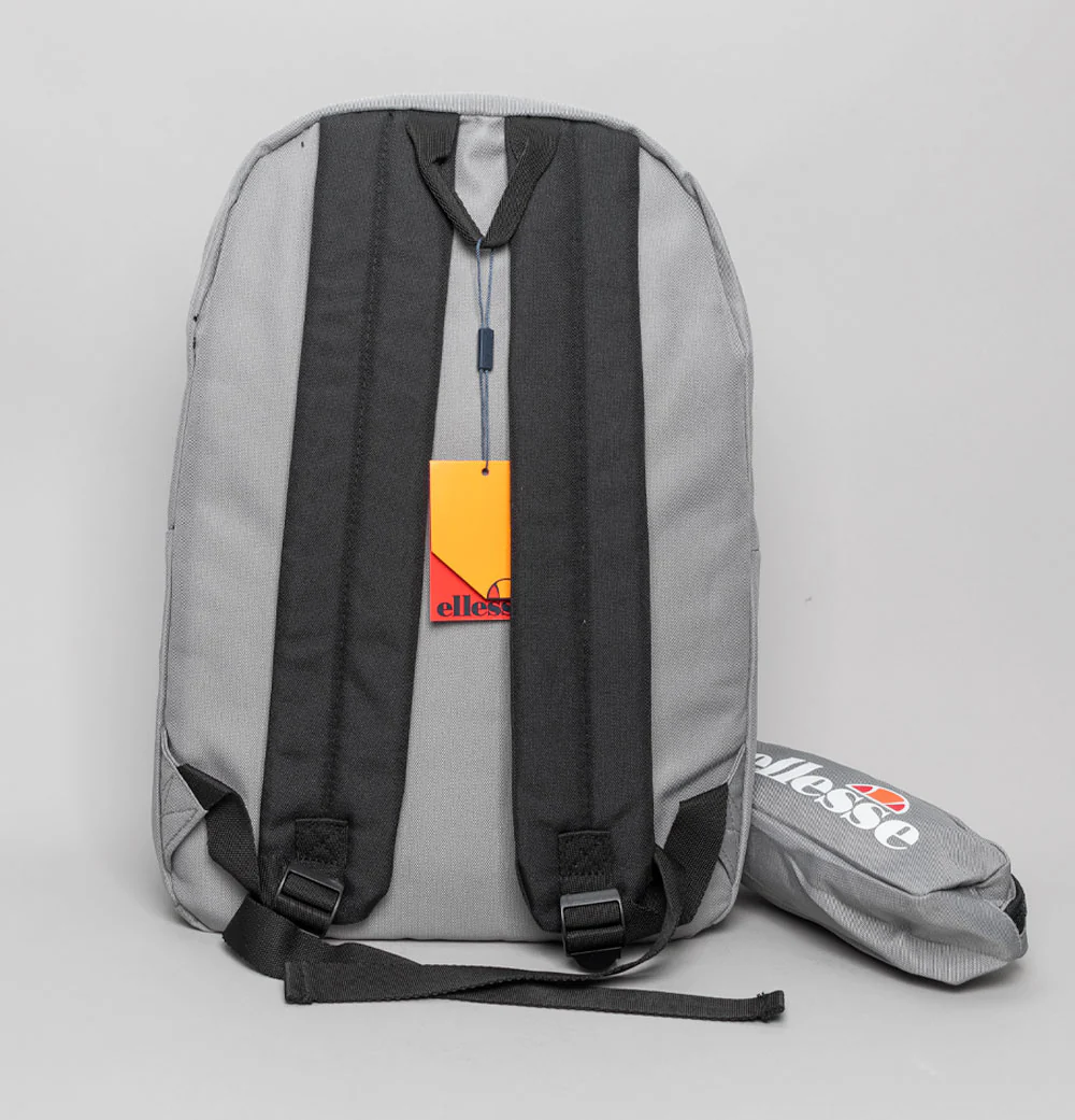 Ellesse Cillo Backpack & Pencil Case Grey - Image 2