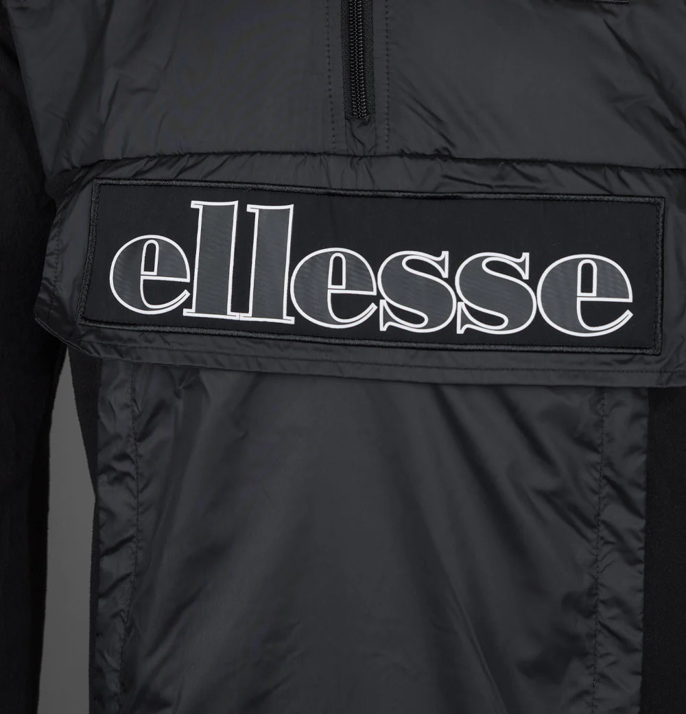 Ellesse Legno Over The Head Jacket Black - Image 5