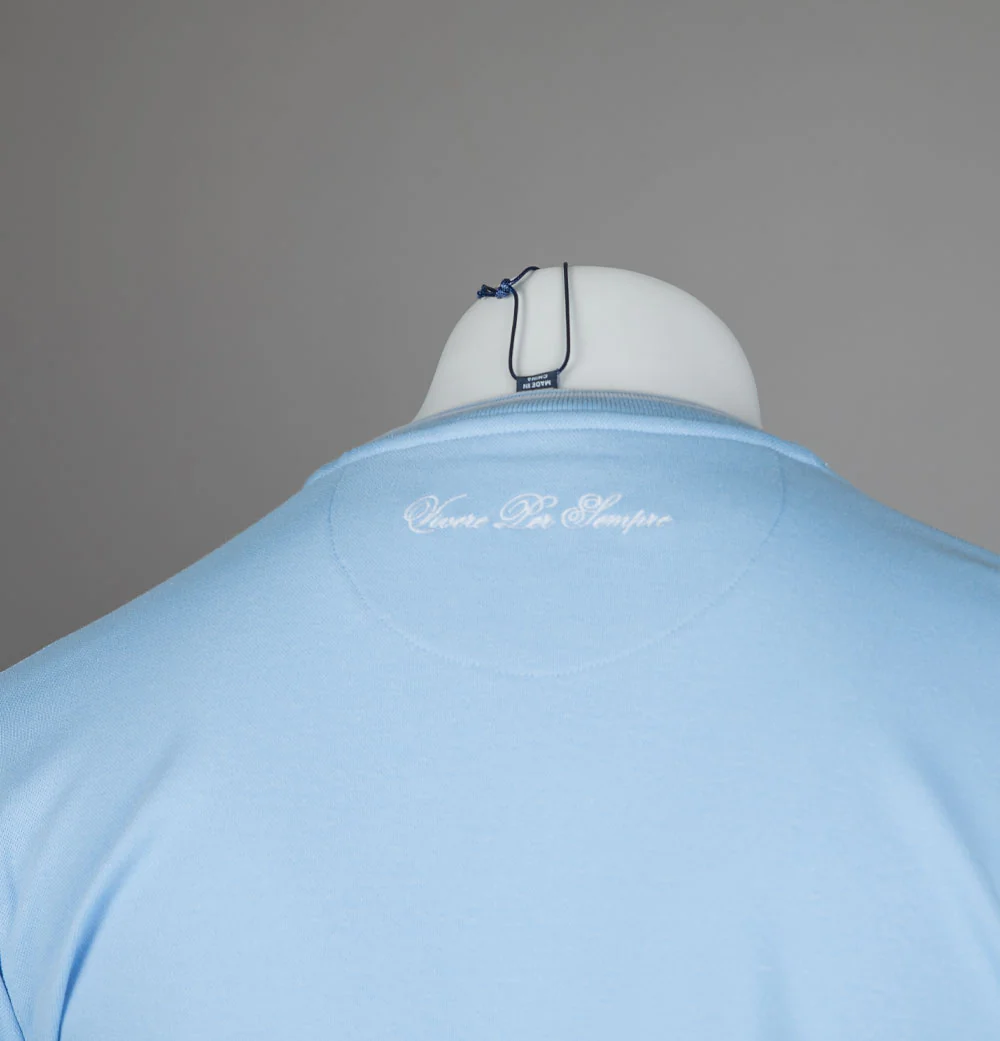 Ellesse Limited Edition Belvider T-Shirt Light Blue - Image 5