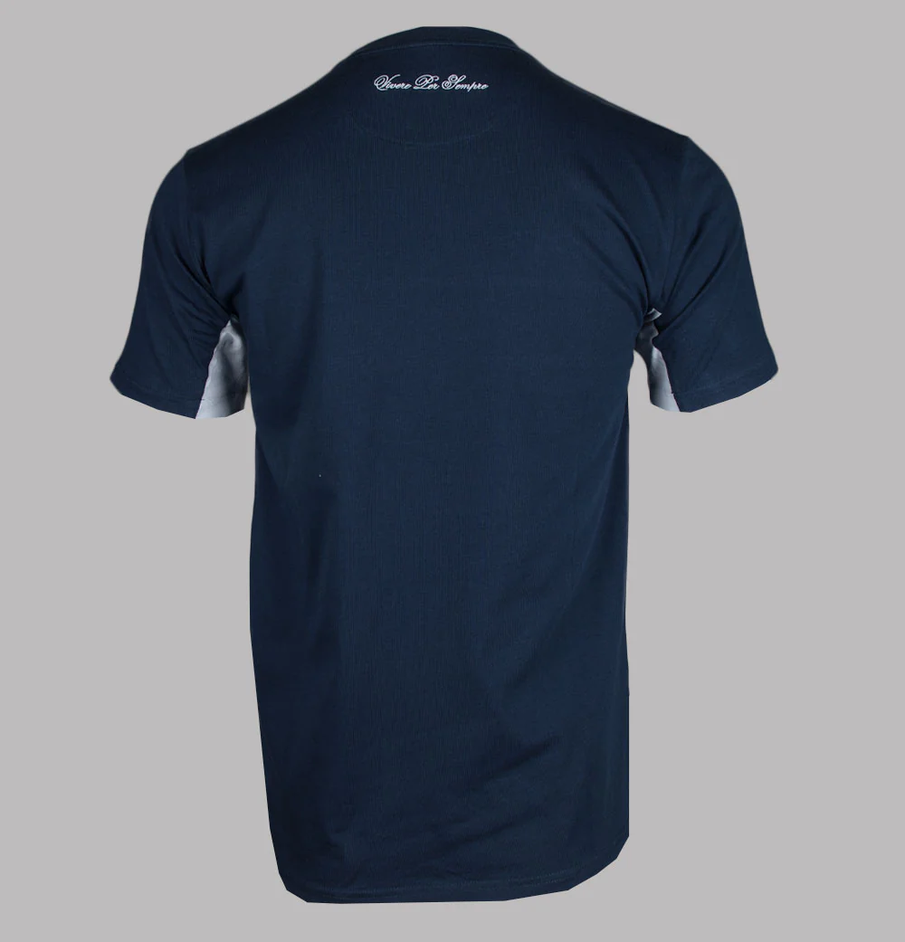 Ellesse Limited Edition Dinelli T-Shirt Navy - Image 2
