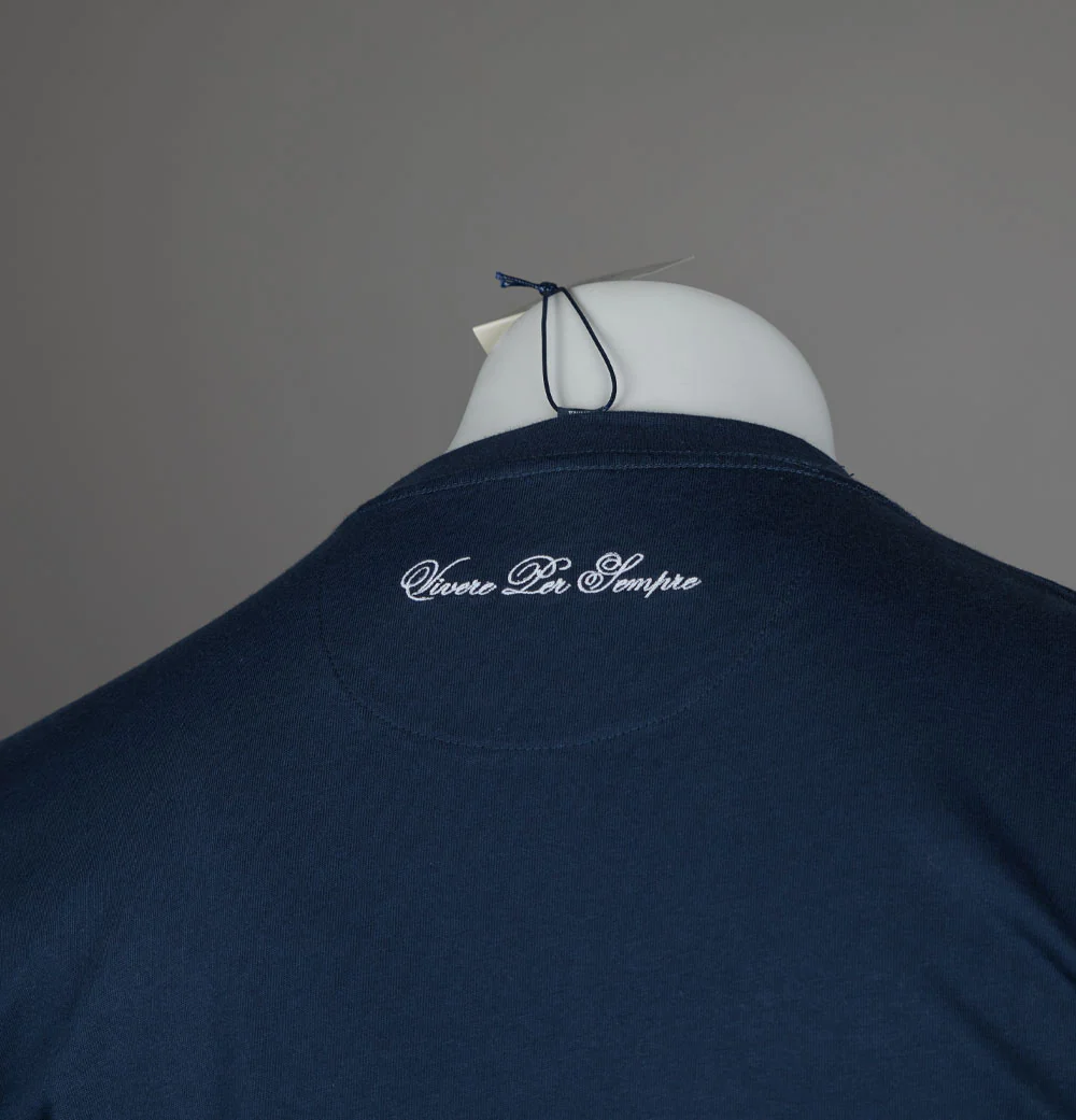 Ellesse Limited Edition Dinelli T-Shirt Navy - Image 4