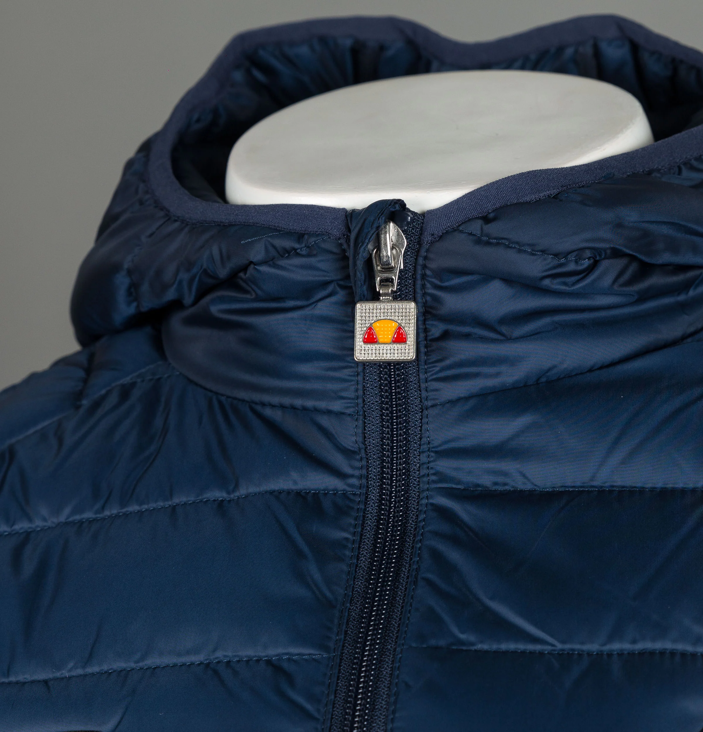 Ellesse Lombardy Padded Jacket Navy - Image 3