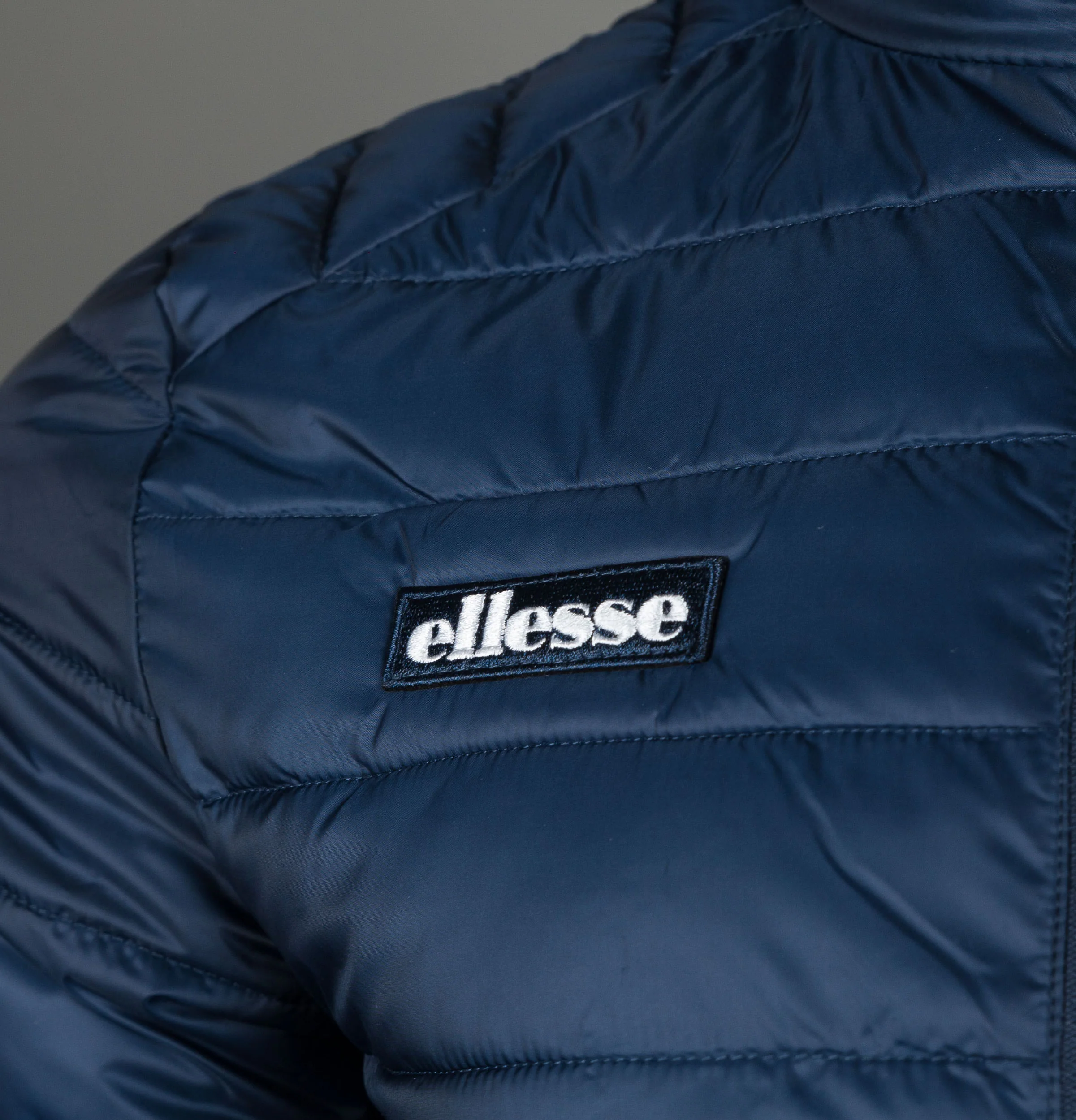 Ellesse Lombardy Padded Jacket Navy - Image 4