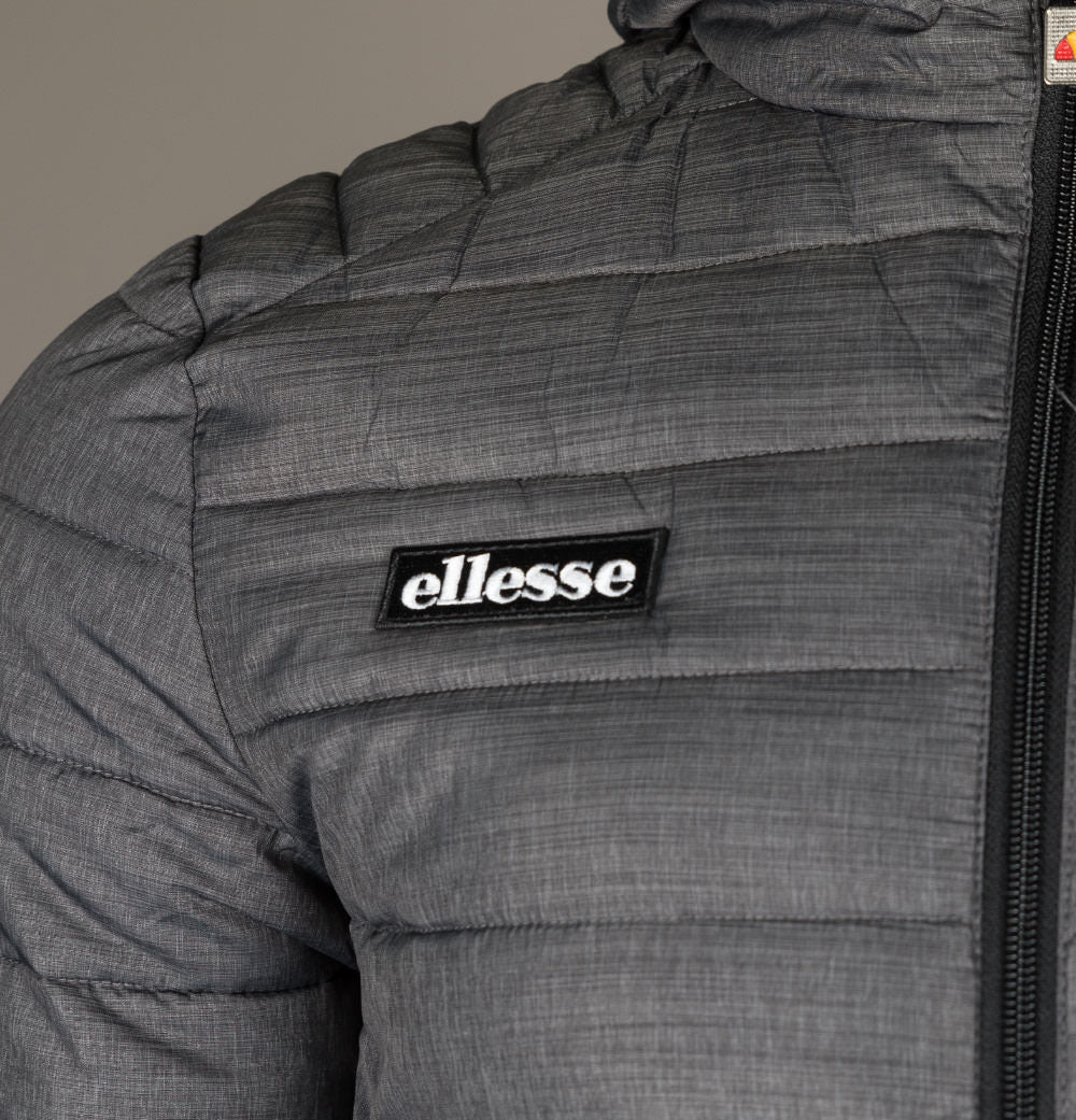 Ellesse Lombardy Padded Jacket Dark Grey Marl - Image 4