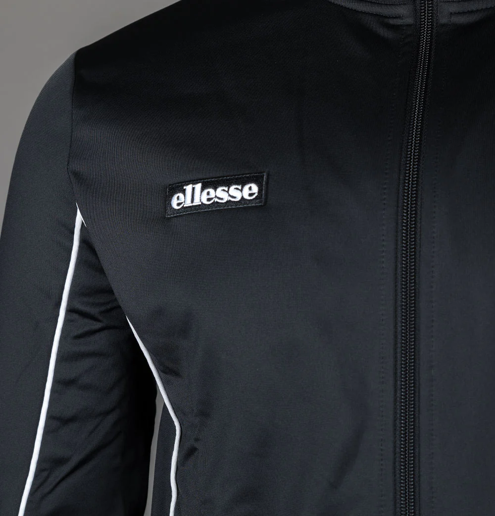 Ellesse Milan Two Tracksuit Top Black - Image 4