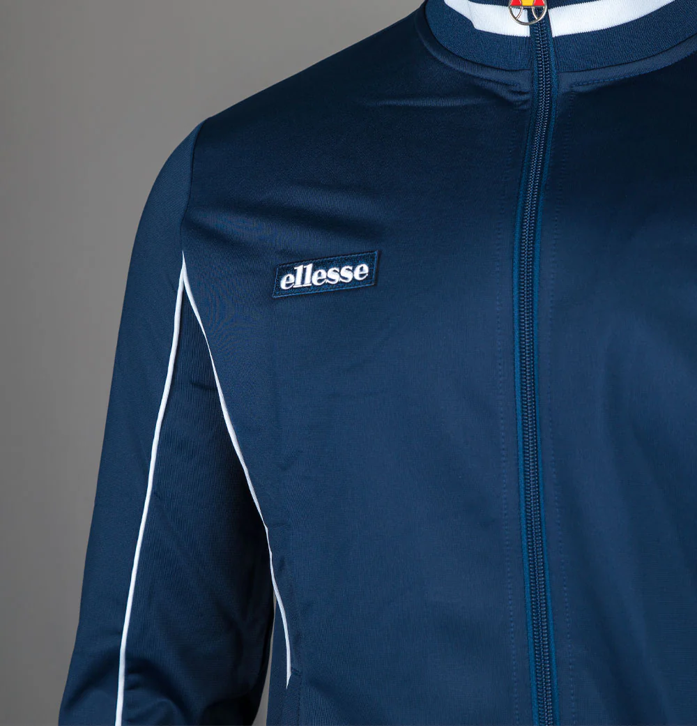 Ellesse Milan Two Tracksuit Top Navy - Image 5
