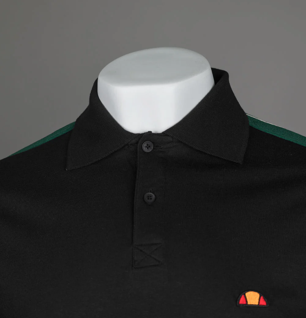 Ellesse Morella Polo Shirt Black - Image 3