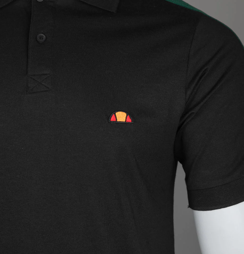 Ellesse Morella Polo Shirt Black - Image 4