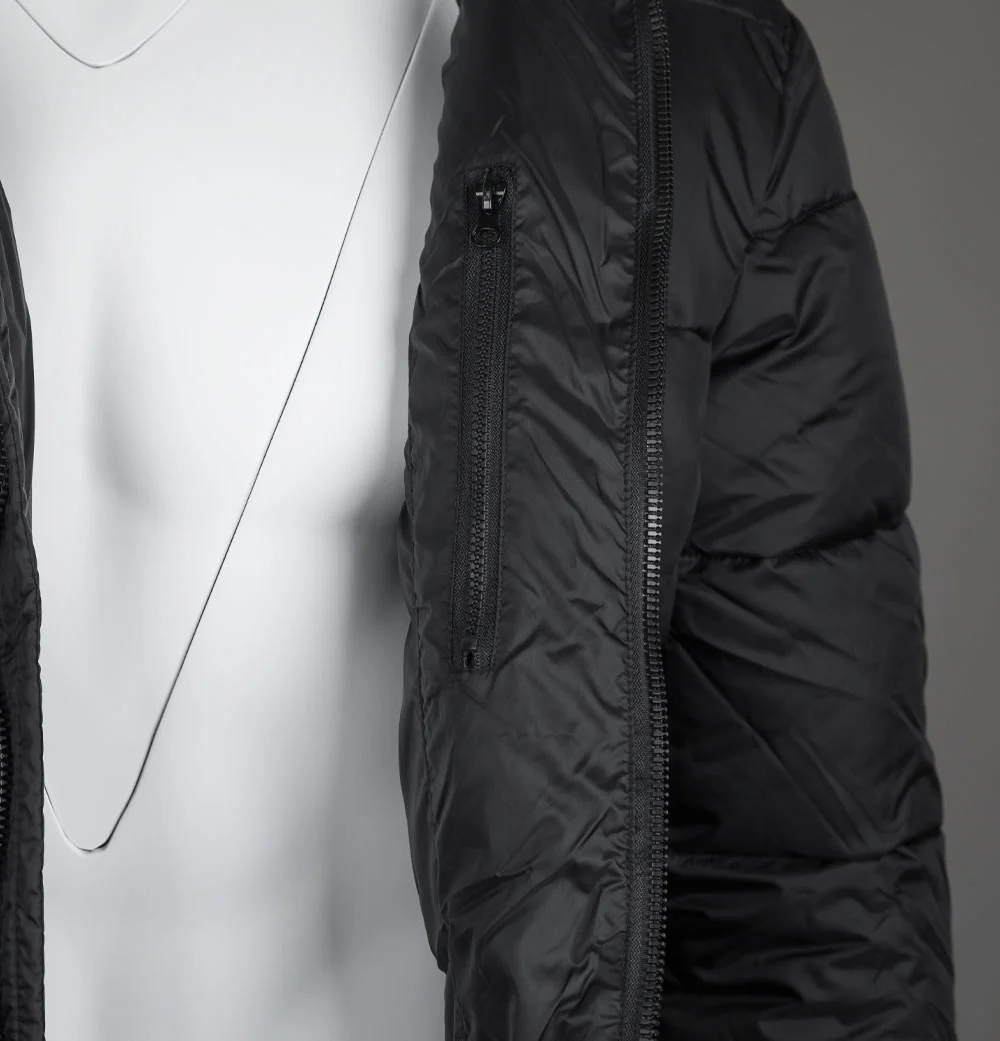 Ellesse Paddero Hooded Puffer Jacket Black - Image 6