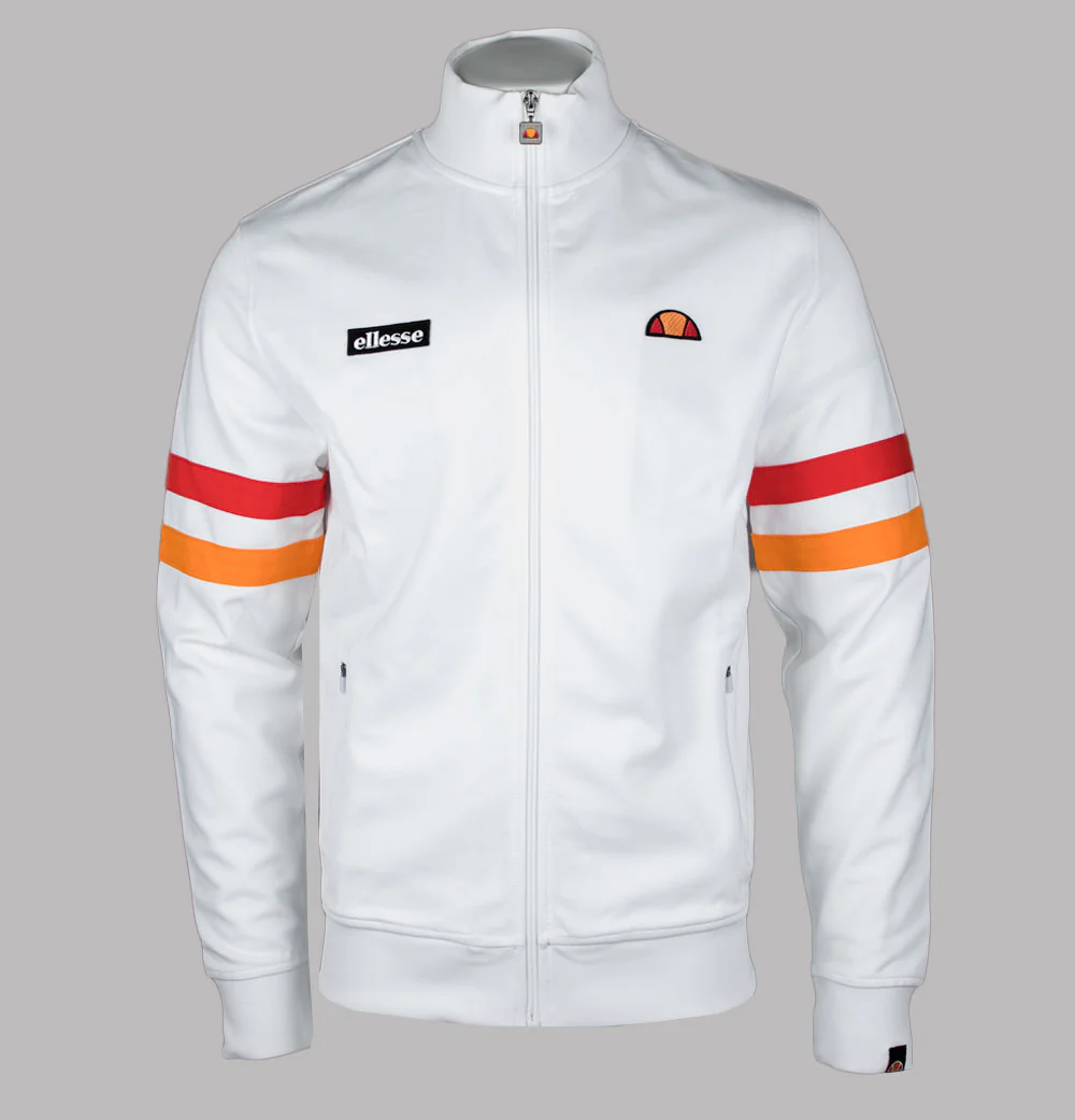 Ellesse Palminteri Tracksuit Top White