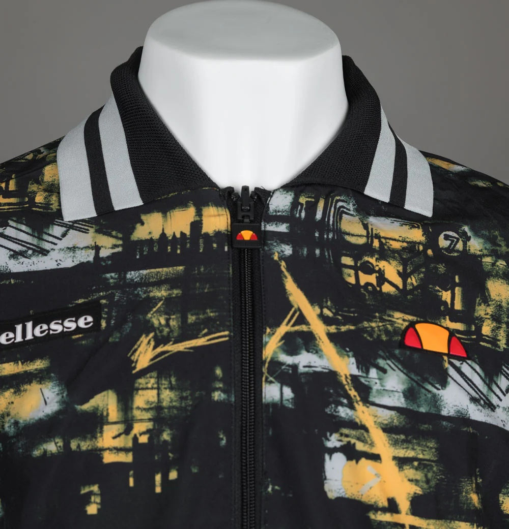 Ellesse Reversible Main Track Top Black/Multi - Image 6