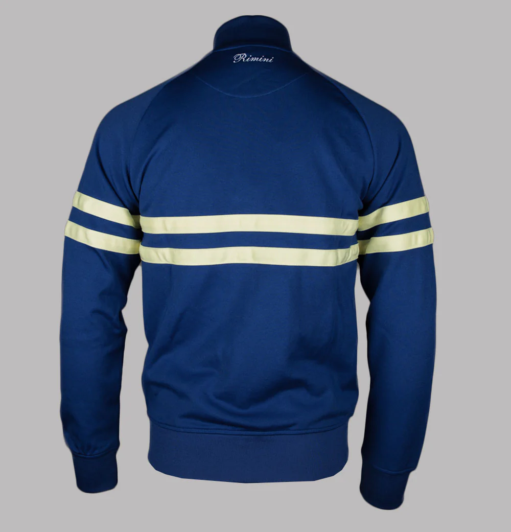 Ellesse Rimini Tracksuit Top Blue/Yellow - Image 2