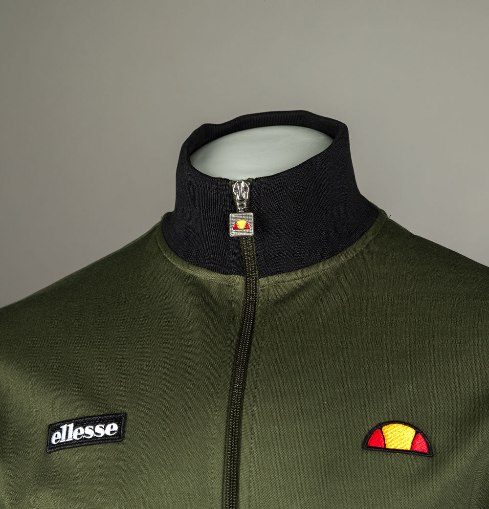 Ellesse Roma Track Top Khaki - Image 3
