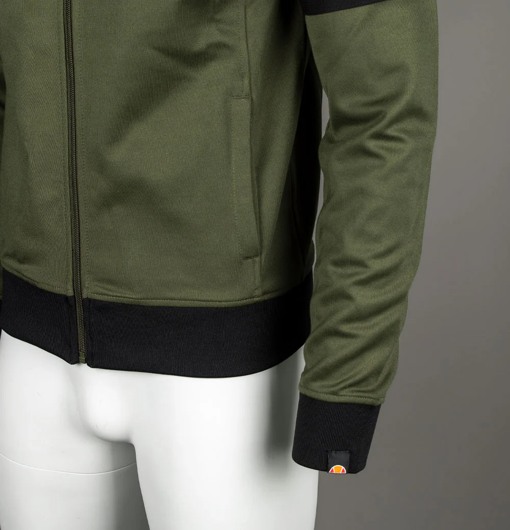 Ellesse Roma Track Top Khaki - Image 6