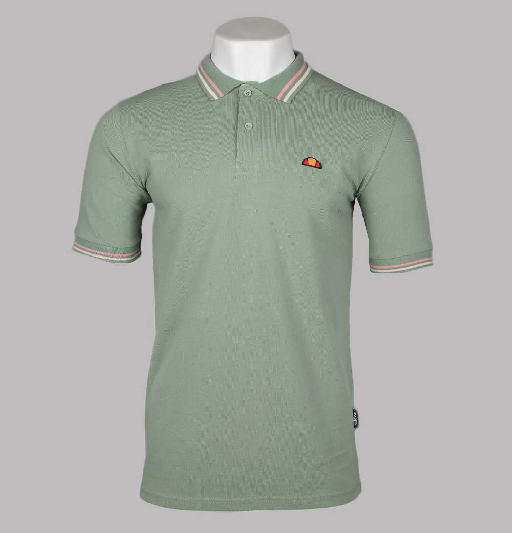 Ellesse Rooks Polo Shirt Green