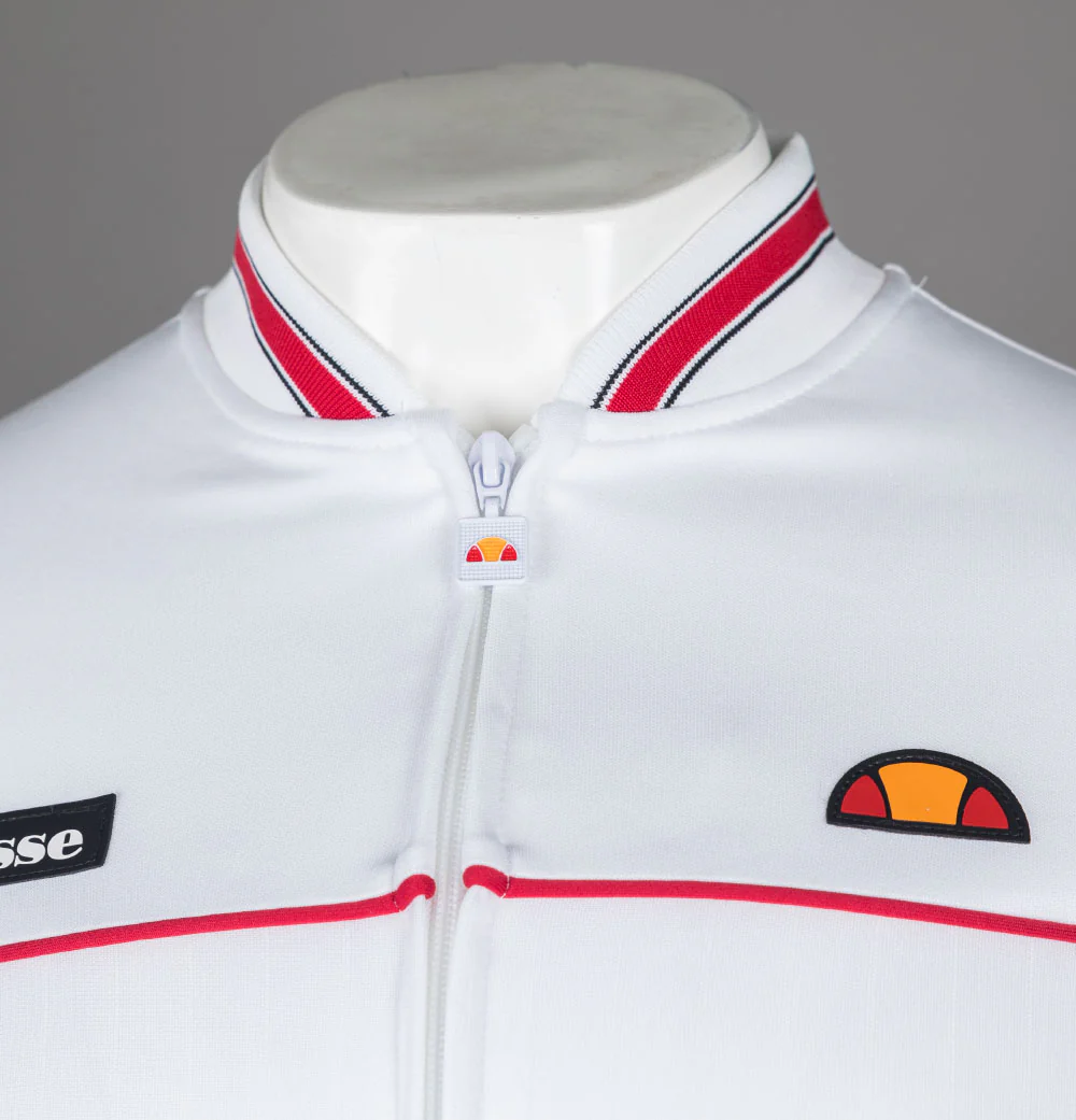 Ellesse Tommie Track Top White - Image 3