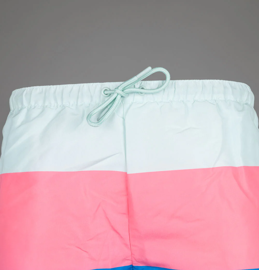 Ellesse Vespore Swim Shorts Light Blue/Pink/Blue - Image 4