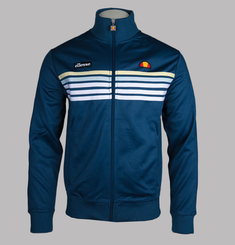 Ellesse Vicenza Tracksuit Top Blue/White