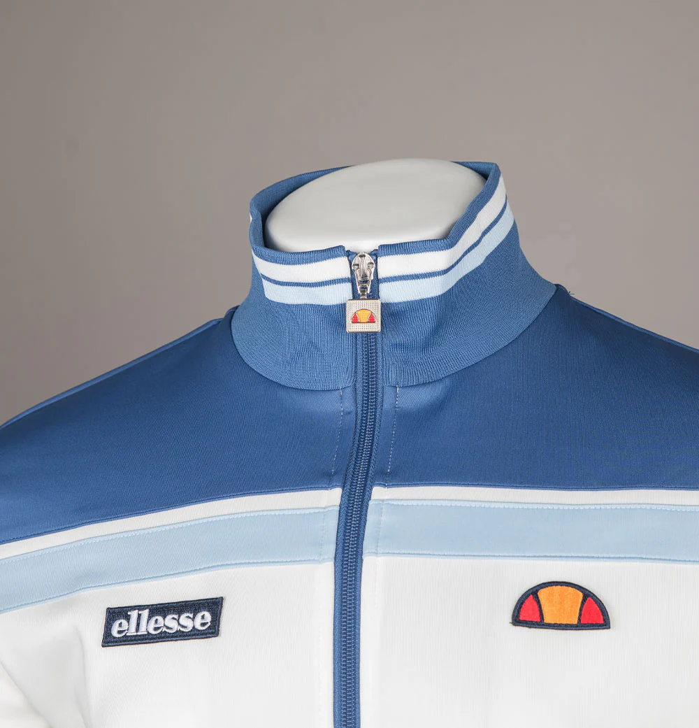 Ellesse Vignola Track Top Off White/Navy - Image 3
