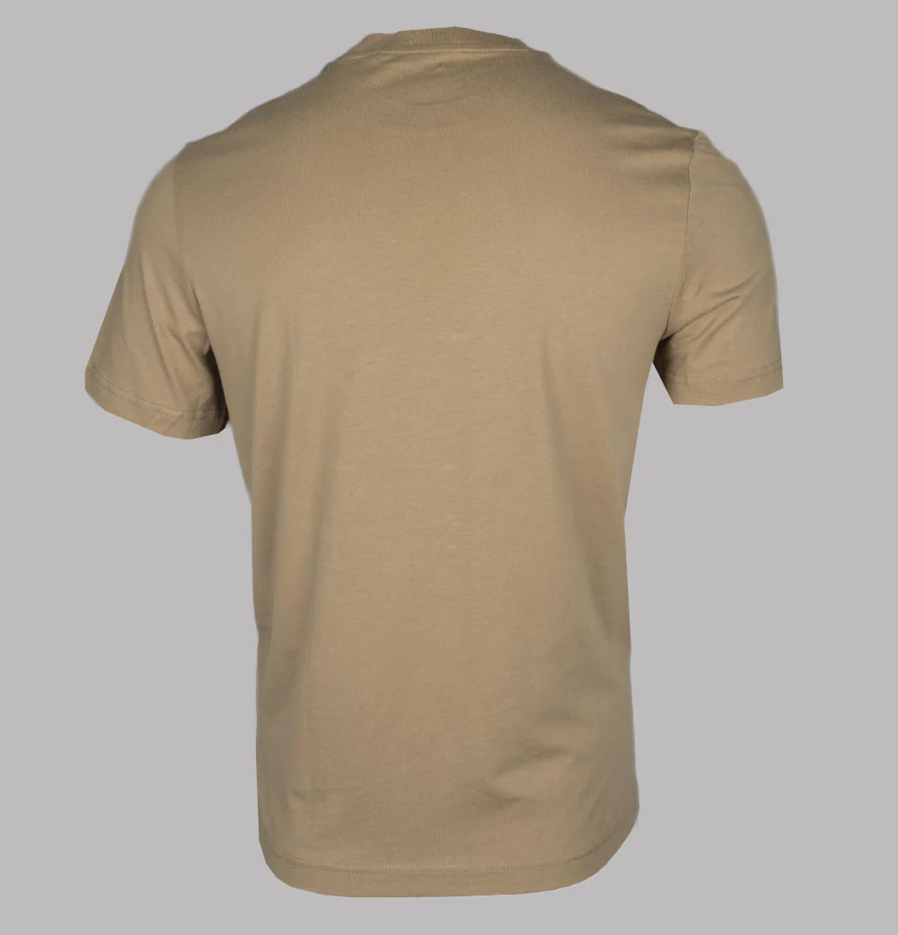 Farah Alexander Circular T-Shirt Beige - Image 2