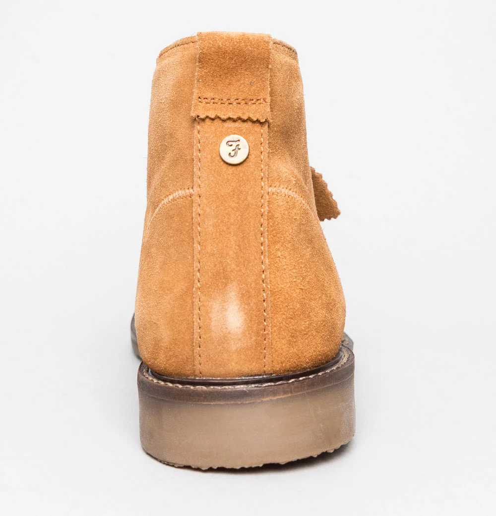 Farah Briggs Suede Desert Boots Tan Brown - Image 5