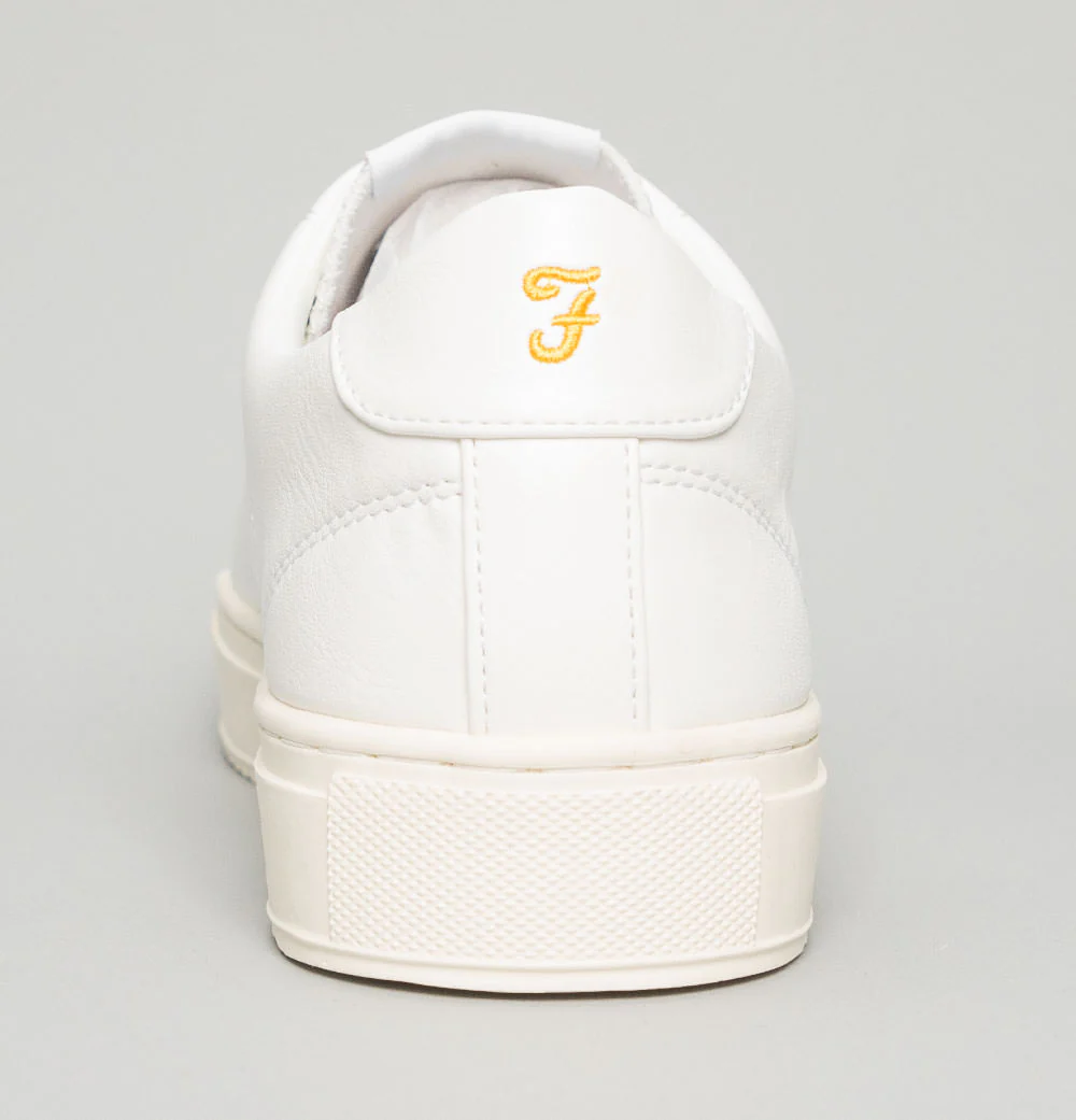 Farah Damon Cupsole Trainers White - Image 5