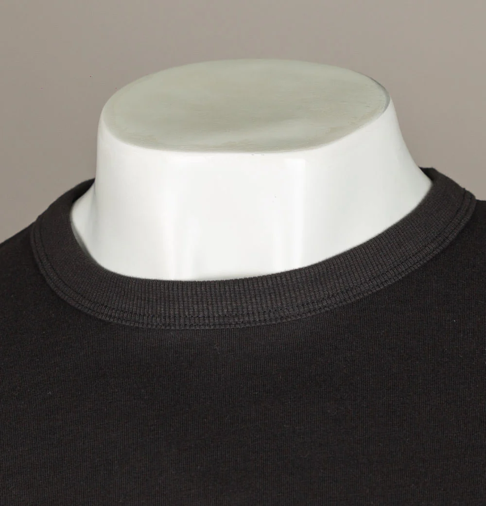 Farah Danny S/S T-Shirt Black - Image 3