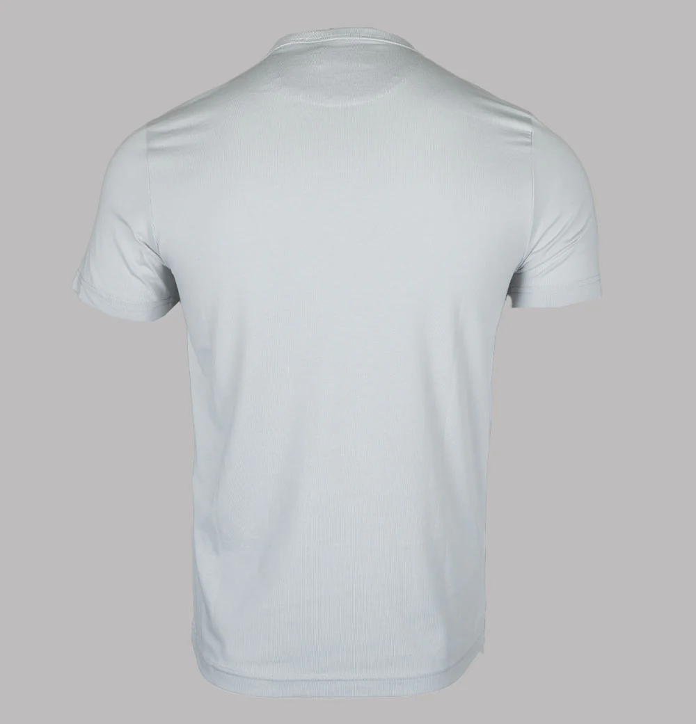 Farah Danny S/S T-Shirt Blue Grey - Image 2