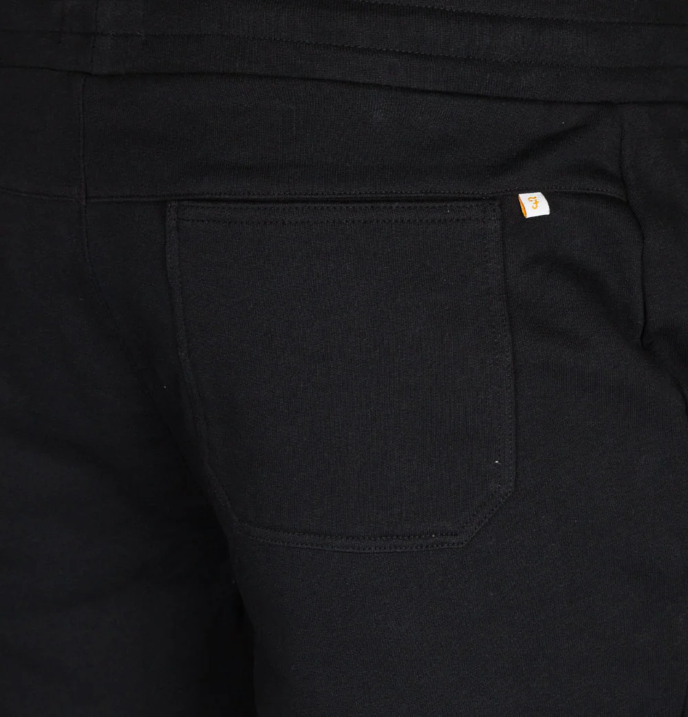 Farah Durrington Jogger Shorts Black - Image 4