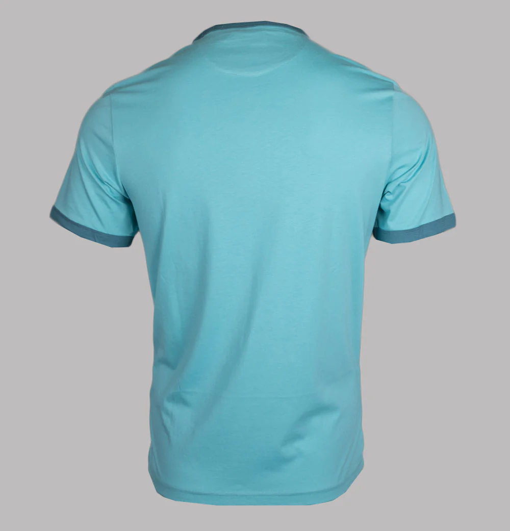 Farah Groves Ringer T-Shirt Stillwater - Image 2