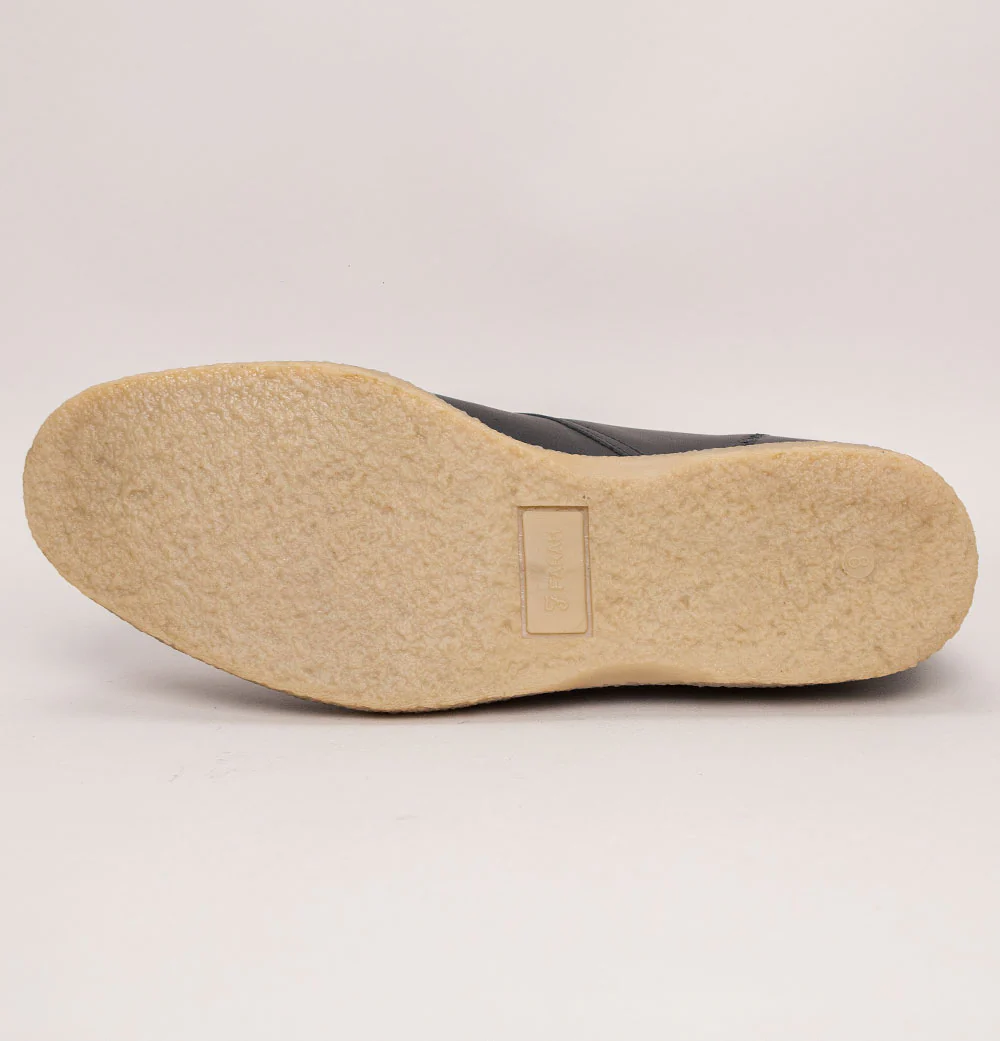 Farah Jonah Leather Desert Boots Black - Image 7