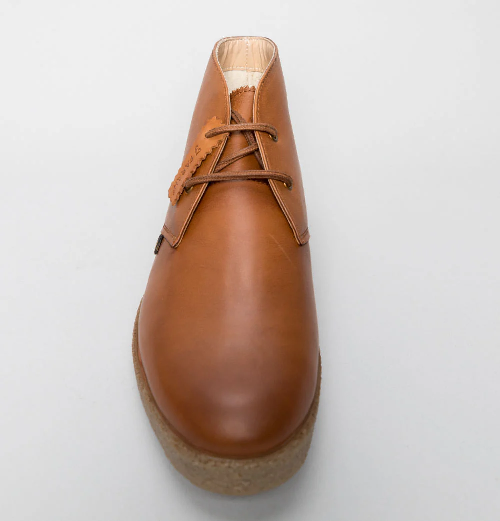 Farah Jonah Leather Mid Boots Tan - Image 3