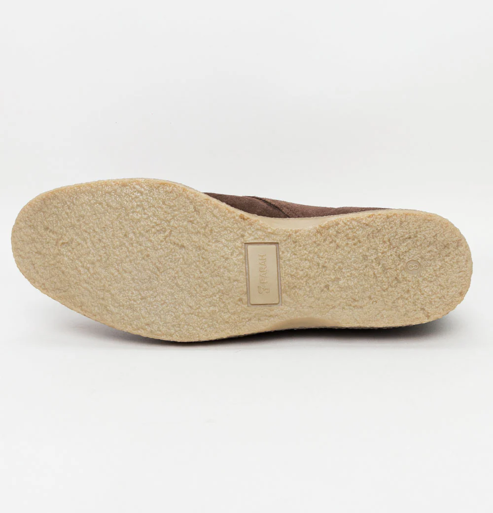 Farah Jonah Suede Mid Boots Brown - Image 7