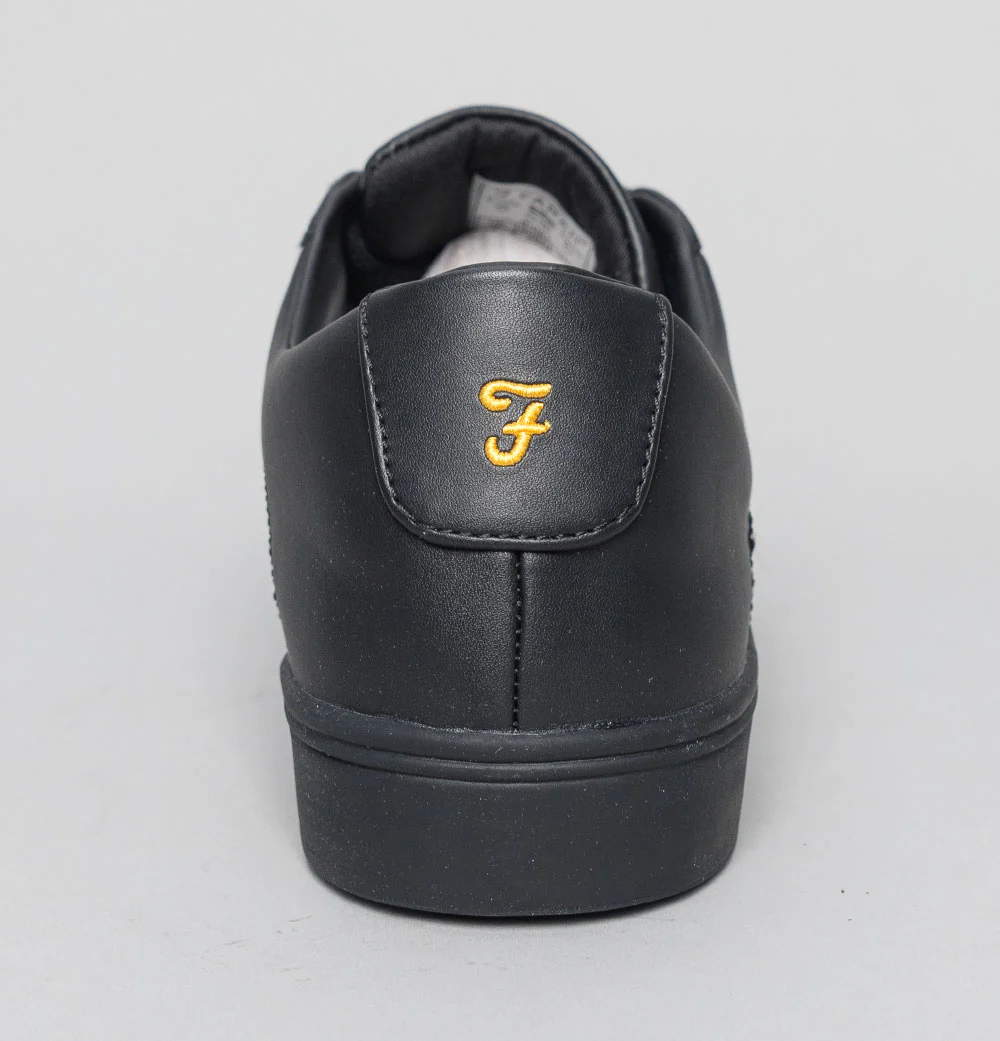 Farah Rigby Cupsole Trainers Black Mono - Image 5