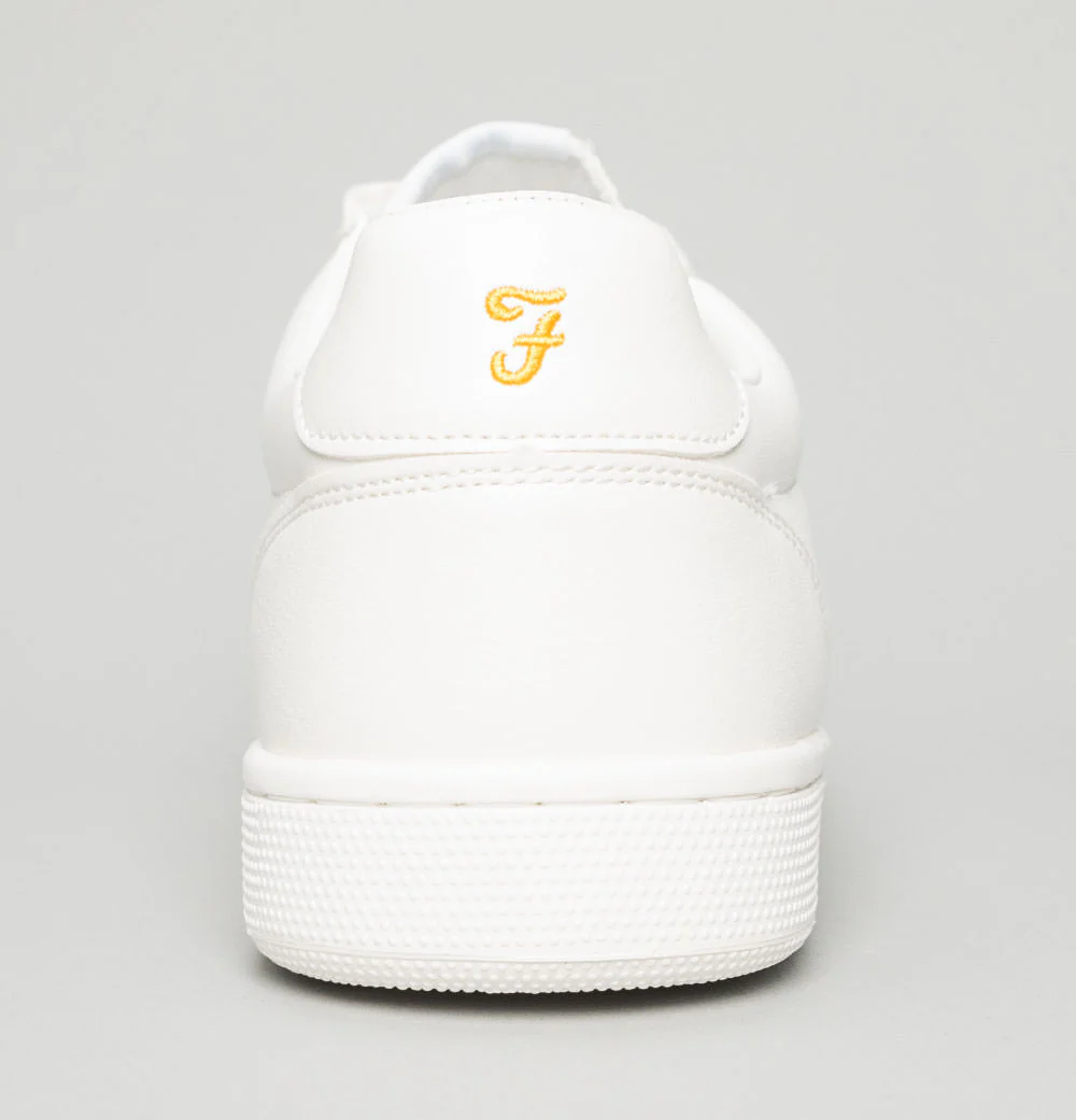 Farah Samwood Cupsole Trainers White - Image 5