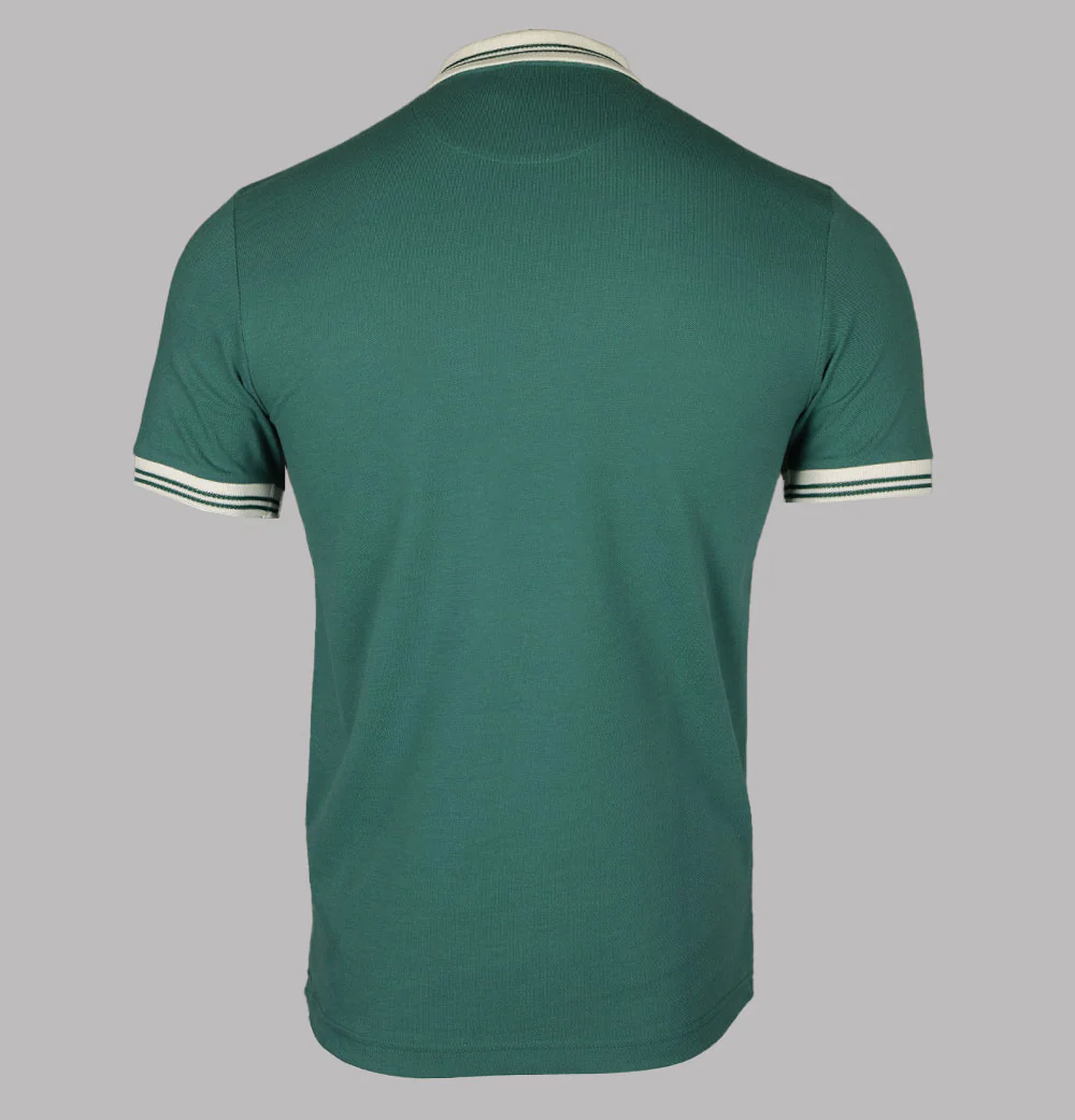 Farah Stanton Polo Shirt Pine Green - Image 2