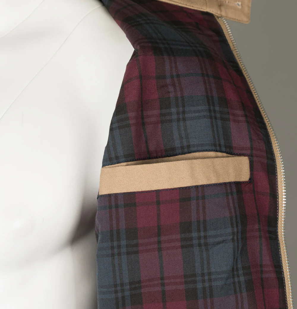 Farah Waldorf Harrington Jacket Beige - Image 6