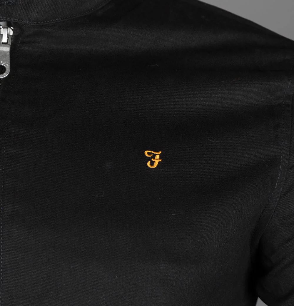 Farah Waldorf Harrington Jacket Black - Image 4