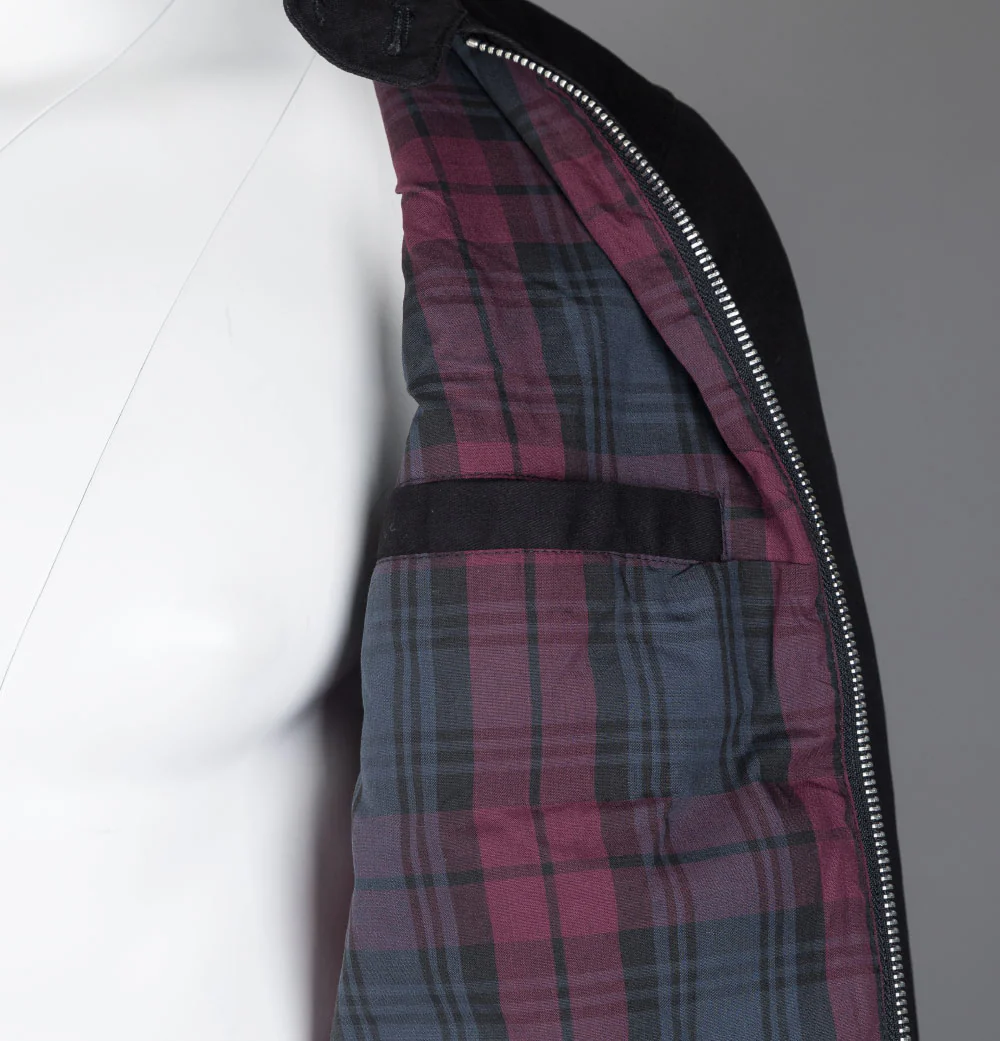 Farah Waldorf Harrington Jacket Black - Image 6