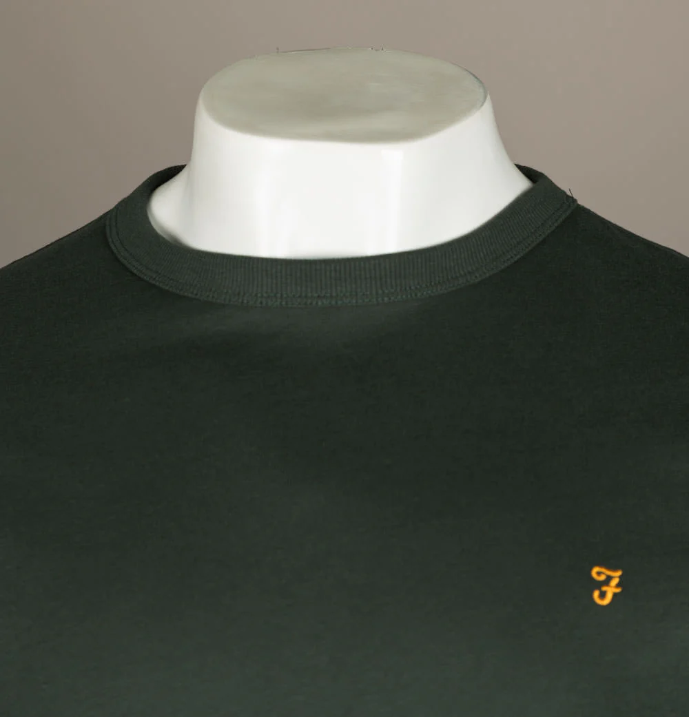 Farah Worthington LS T-Shirt Evergreen - Image 3