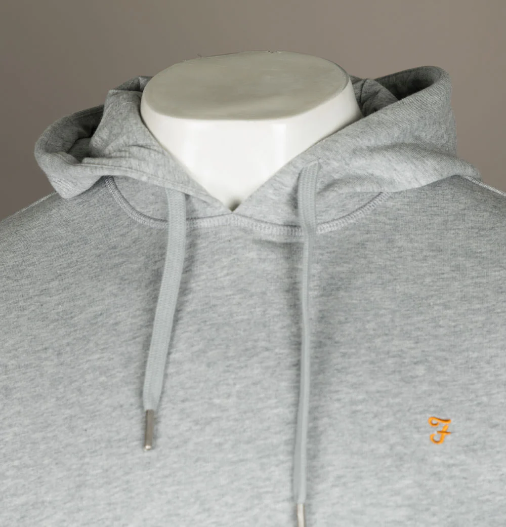 Farah Zain Hoodie Light Grey Marl - Image 3