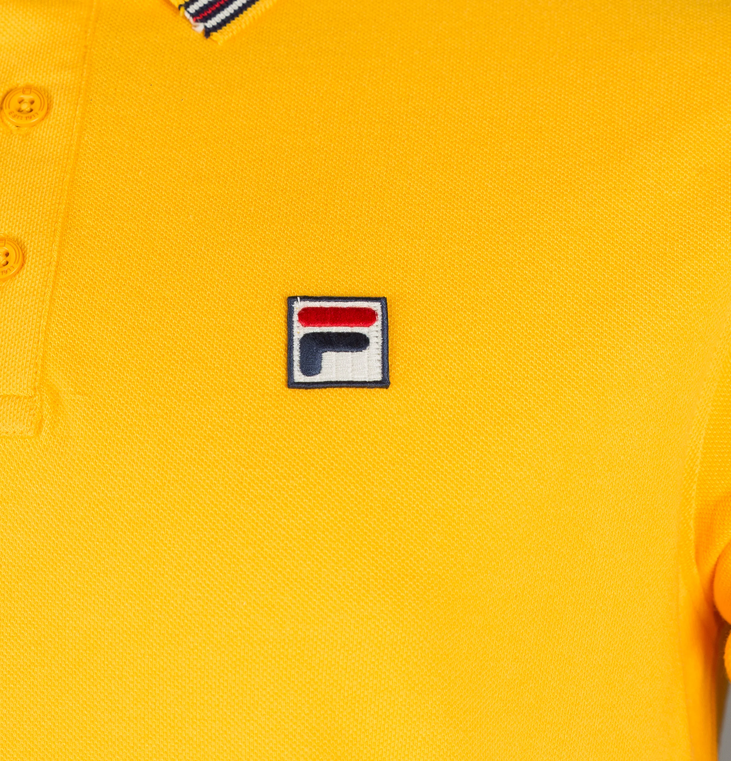Fila Vintage Matcho 4 Polo shirt Gold - Image 4